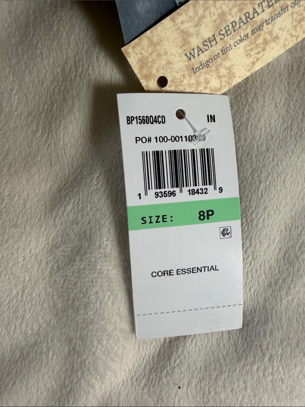 Democracy Women’s Dark Wash Straight Leg Jeans - Picture 8 of 8